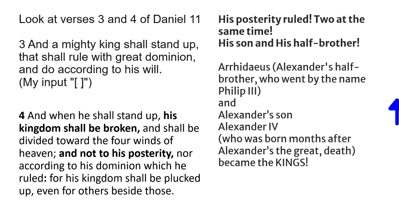 Alexander's family ruled after his death