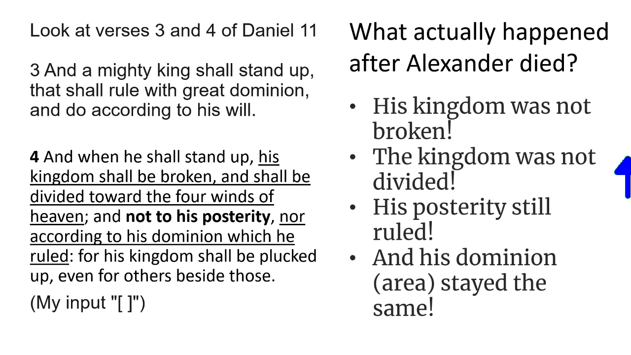 what actually happened after king Alexander the Great died